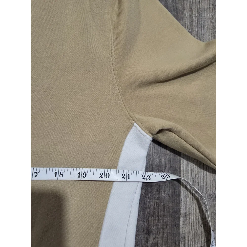True Religion Beige Zip Up Hoodie Size Medium